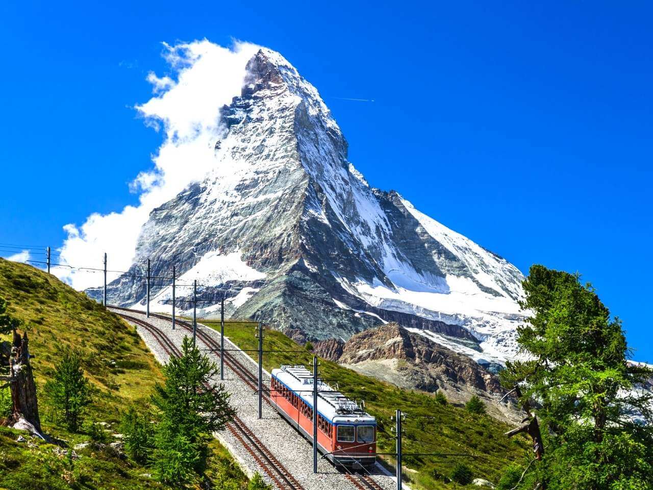 Wycieczka do Szwajcarii - Pociągiem przez Alpy